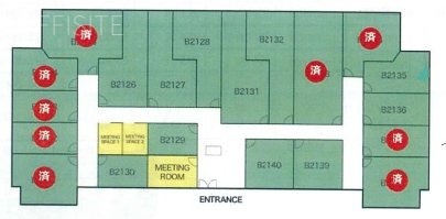 MY DOCK(ワールドビジネスガーデン)B2130 間取り図