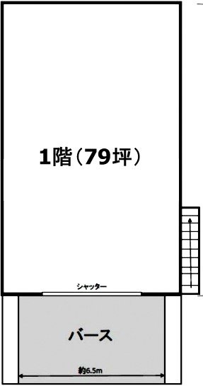 足立舎人倉庫1F 間取り図