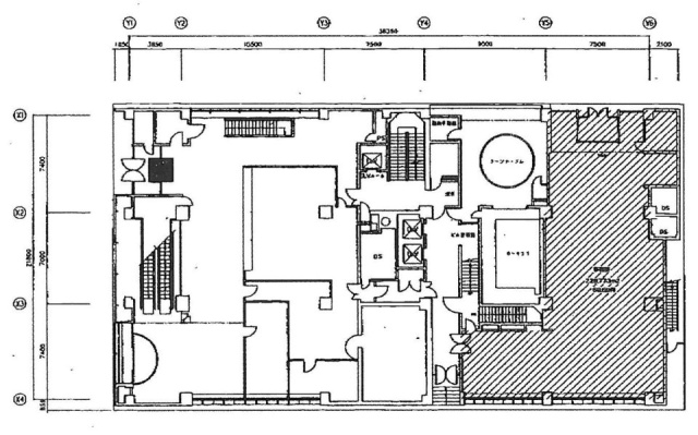 兜町ビル1F 間取り図