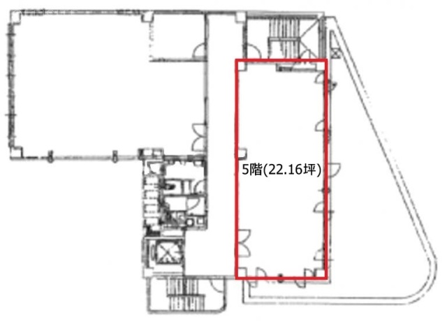 ASCAビル5F 間取り図