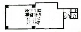 田丸屋ビレッジB1F 間取り図