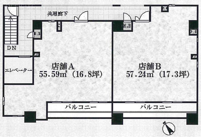 PRIMONDOビルB 間取り図