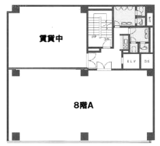 横浜ニューポートビルA 間取り図