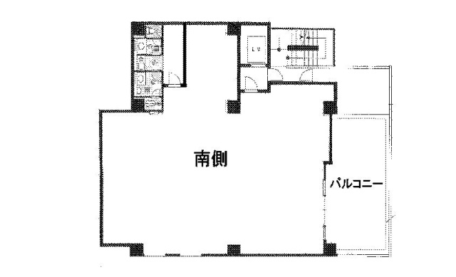 共立財団湯島ビル2F 間取り図