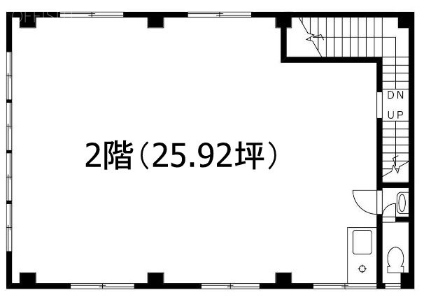 JMTビル2F 間取り図