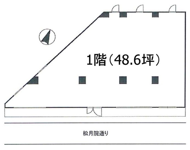 須田エイトビル1F 間取り図