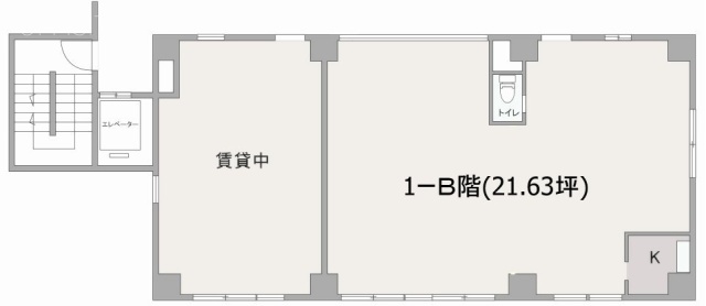 下高井戸ハイツビルB 間取り図