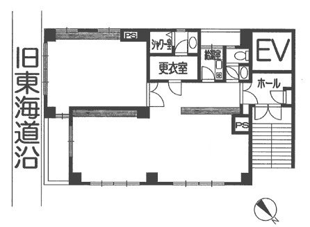 染徳ビル2F 間取り図