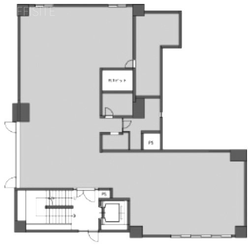 IM桜木町ビル2F 間取り図