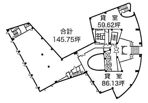 ノアビル1F 間取り図