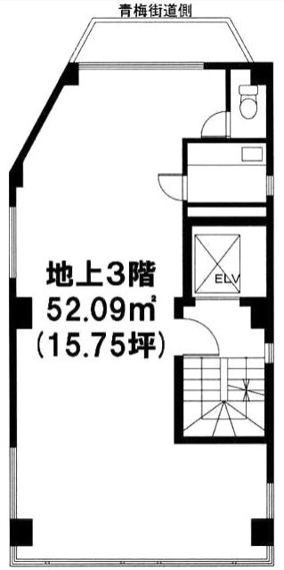 吉濱ビル3F 間取り図