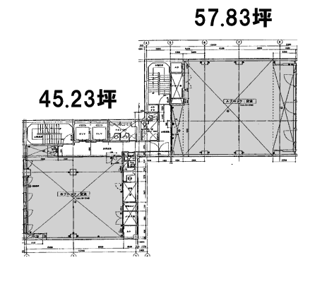 銀座4丁目ビルB 間取り図