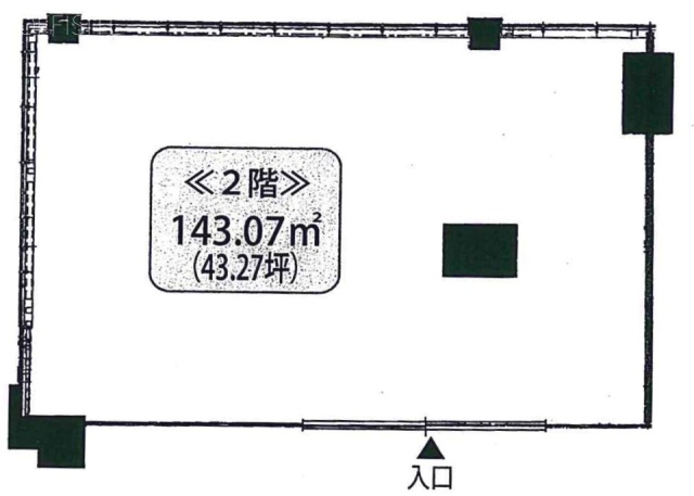 ステーションガーデンタワー2F 間取り図