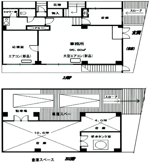 メゾンベールB棟101 間取り図