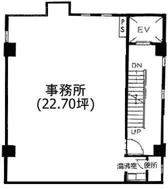 大原会館4F 間取り図