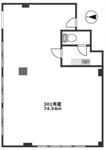 渋谷コープ301 間取り図