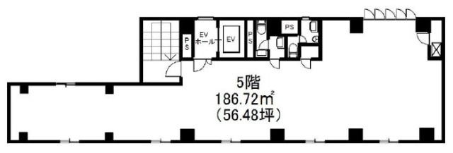 浅草橋丹羽ビル5F 間取り図