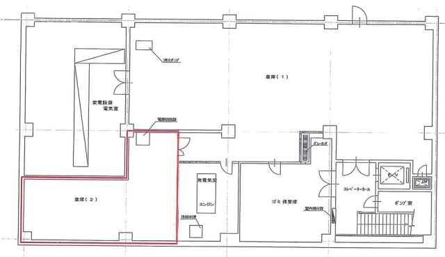 兜町偕成ビル別館B2F 間取り図