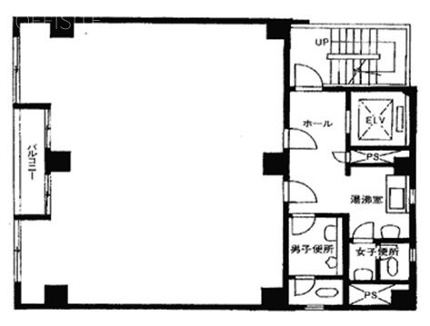 新橋SSビル5F 間取り図