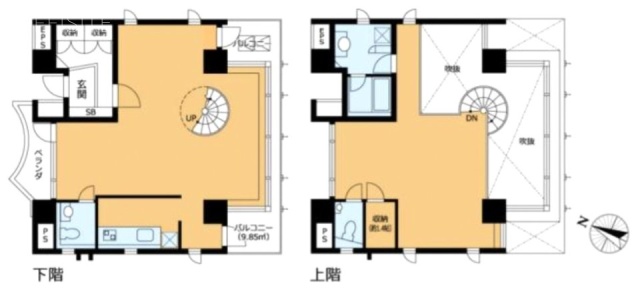 VORT青山1丁目Dual’s501 間取り図