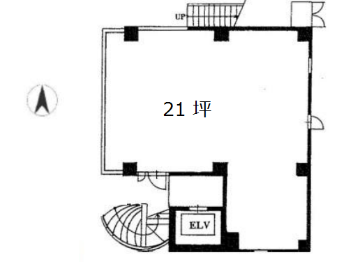ABCアネックスビル1F 間取り図