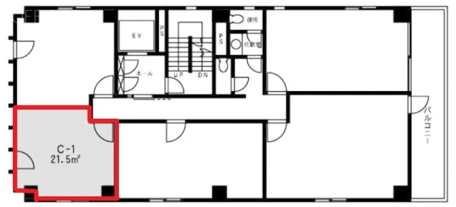 池袋ERビルC-1 間取り図