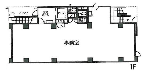 乗物町中央ビル1F 間取り図