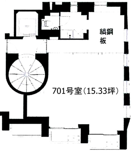 第2スカイビル701 間取り図