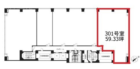 ICON関内301 間取り図