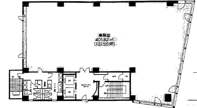 YUWAビル7F 間取り図