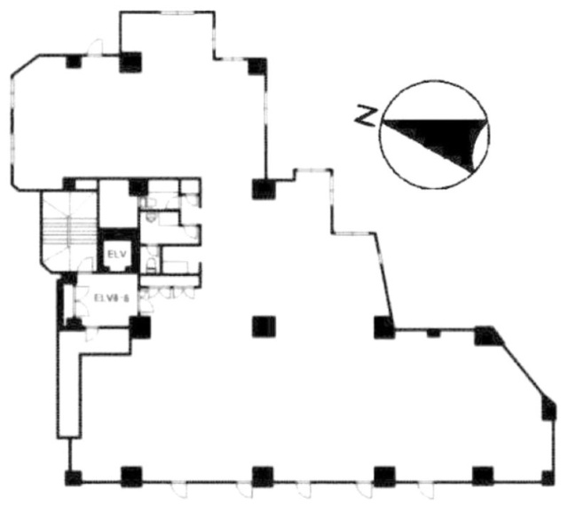 元赤坂イースト2F 間取り図