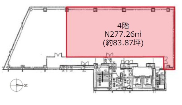 TISビル4F 間取り図