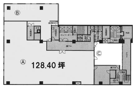 田源ビルAB 間取り図