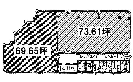 いちご新横浜ビルB 間取り図