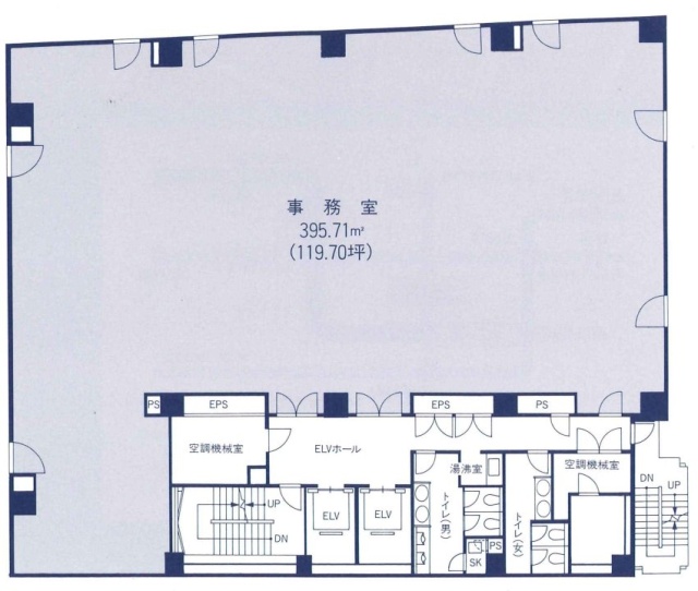 スクエア日本橋ビル401 間取り図