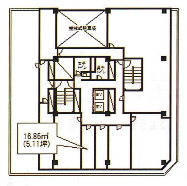 マリンビル907 間取り図