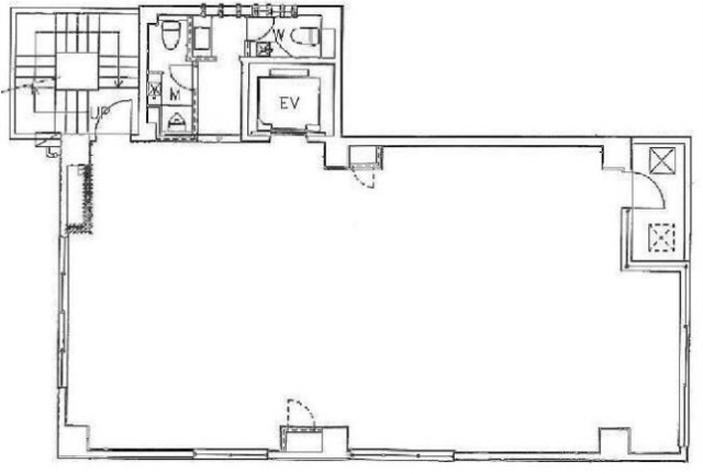 井門大森北ビル3F 間取り図