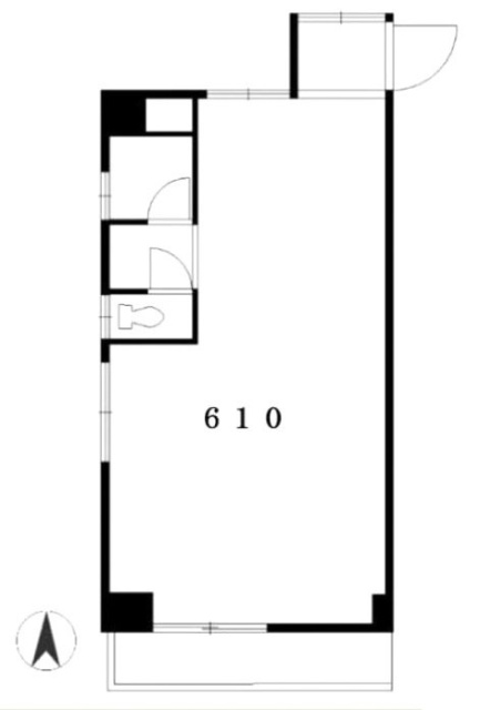 光雲閣610 間取り図