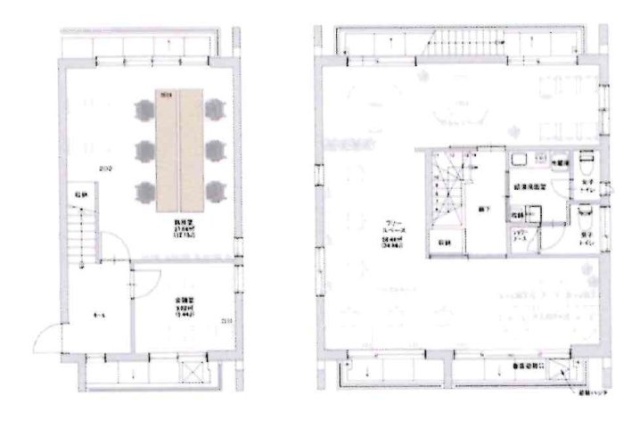 GrandStory千駄ヶ谷Ⅲ2F~3F 間取り図