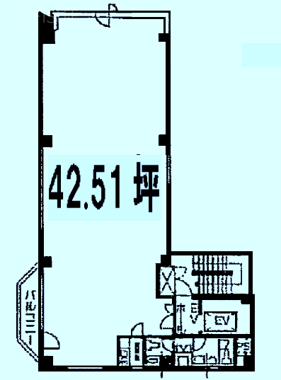 ノーク(NOKK)ビル5F 間取り図