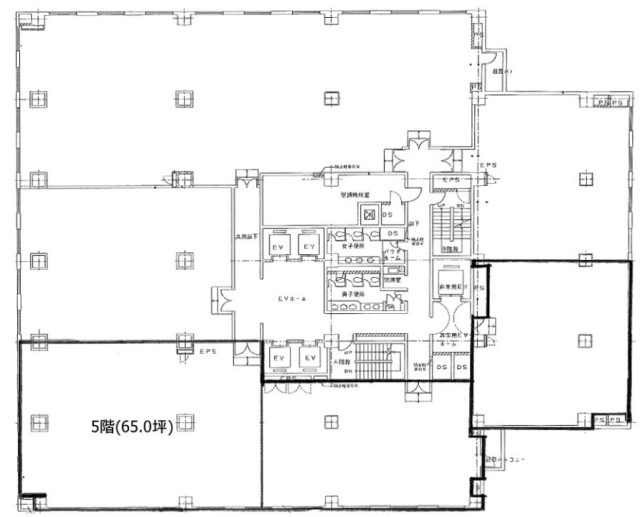 日本生命五反田ビル5F 間取り図