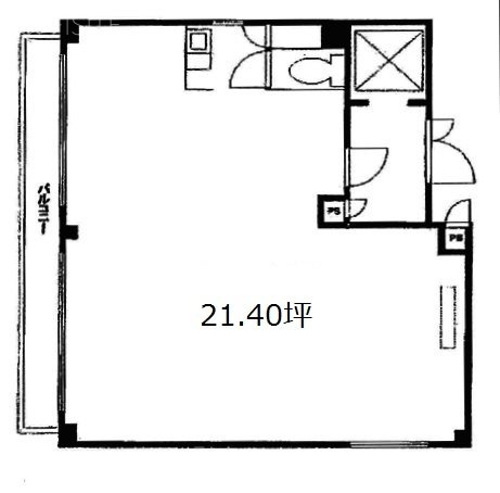 グレース飯島ビル3F 間取り図