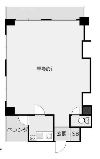 中島ビル403 間取り図