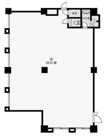 サンキビルA 間取り図