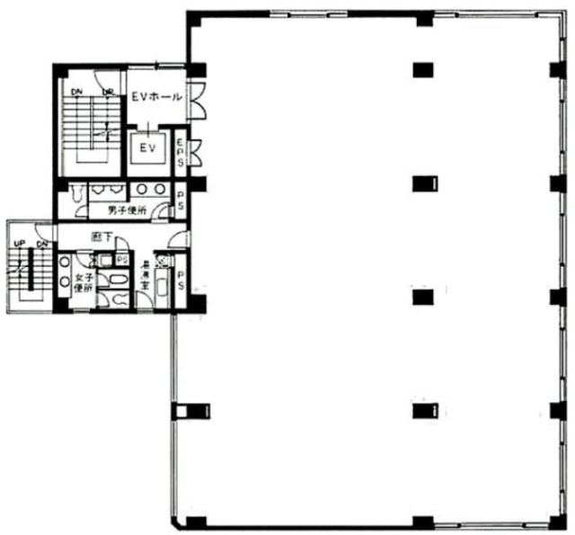 六本木MYビル3F 間取り図