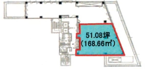 いちご東五反田(G-PLACE五反田)ビル7F 間取り図