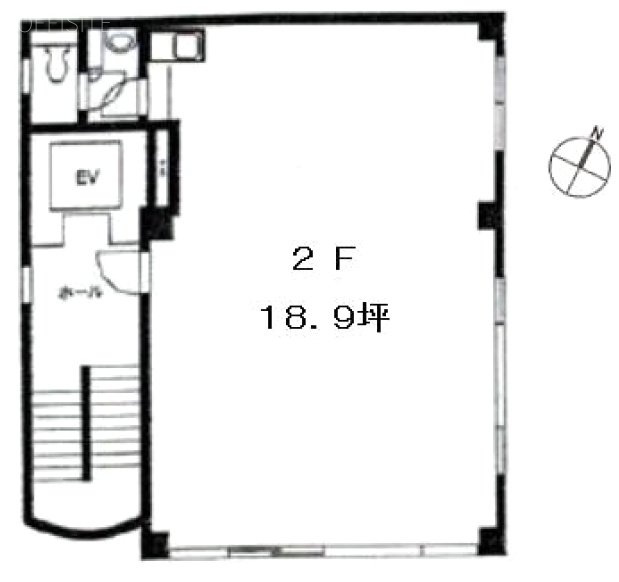 神田ビル2F 間取り図