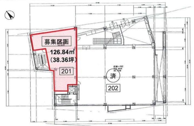 レキシントン青山ビル201 間取り図