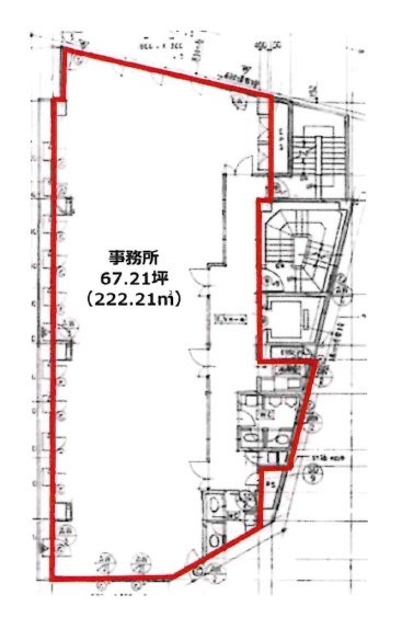 大和代々木ビル4F 間取り図