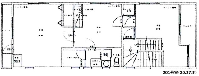 Kハウス201 間取り図
